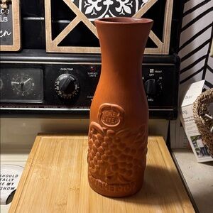 Adidas Terracotta Embossed Vase
